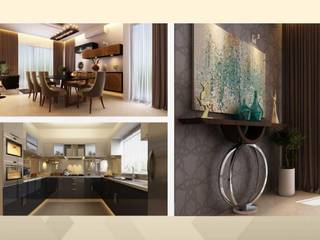 Villa Project, Kurk Interiors Kurk Interiors 现代客厅設計點子、靈感 & 圖片