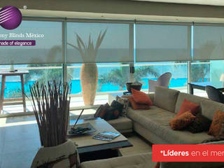 Persianas Enrollables , Harmony Blinds México Harmony Blinds México 現代房屋設計點子、靈感 & 圖片