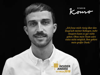 INsider Award 2018, Studio Komo Studio Komo Eclectic style houses