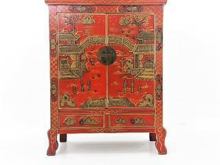 Coleção Exclusiva de Móveis Orientais, Revivigi Revivigi Дома в азиатском стиле Твердая древесина Многоцветный