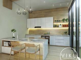 Kitchen set di bandung, viku viku Kitchen units Wood Wood effect