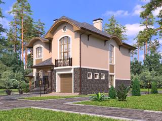 Глория-2_405 кв.м, Vesco Construction Vesco Construction Classic style houses