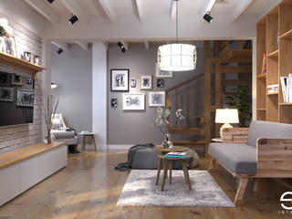 Living Room Gerlong, Ectic Interior Design & Build Ectic Interior Design & Build Гостиная в стиле модерн