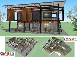 Housing Cat Cafe, OSMOSIS Architectural Design OSMOSIS Architectural Design