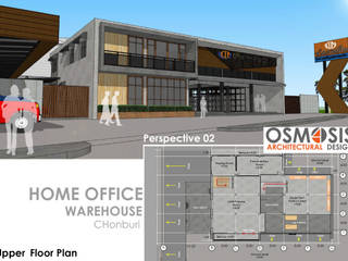 Chalothornsteel Office & Warehouse, OSMOSIS Architectural Design OSMOSIS Architectural Design