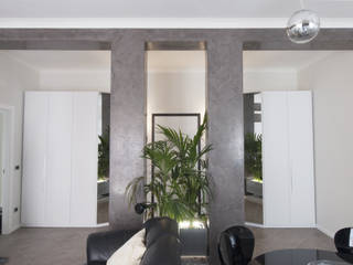 Appartamento in collaborazione con il Designer Matteo Storchio, Studio di Architettura IATTONI Studio di Architettura IATTONI Salones modernos