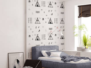 Tapety ścienne - pokój dziecięcy, Humpty Dumpty Room Decoration Humpty Dumpty Room Decoration 스칸디나비아 아이방