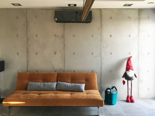 Salon- płyty z odciskami kotew, Artis Visio Artis Visio 壁＆床壁の装飾 コンクリート