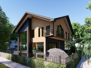 Ahşap Villa, Mımarıf Archıtecture Mımarıf Archıtecture Casas de madera Madera Acabado en madera