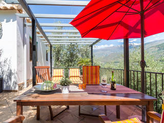 Home & Haus | Home Staging & Fotografía Rustic style balcony, veranda & terrace