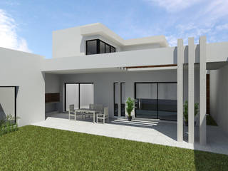 CASA FV, |ESTUDIO ARQUITECTURA| |ESTUDIO ARQUITECTURA| Casas unifamilares