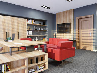 Ofis Tasarım ve Görselleştirme, Mımarıf Archıtecture Mımarıf Archıtecture Taman interior Komposit Kayu-Plastik
