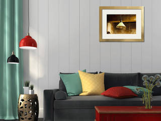 Fotografía en Habitación Ecléctica, FotoShop.Mx FotoShop.Mx Living room Silver/Gold