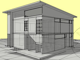 Diseño de Casa Carla por Lobería Arquitectura, Loberia Arquitectura Loberia Arquitectura Dom jednorodzinny