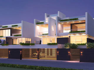 high end private residence project, Vinyaasa Architecture & Design Vinyaasa Architecture & Design Modern houses
