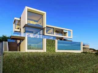 Villa in Limassol (Cyprus), ALEXANDER ZHIDKOV ARCHITECT ALEXANDER ZHIDKOV ARCHITECT