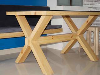 Raheja Vista Pune, decorMyPlace decorMyPlace Modern dining room Wood Wood effect