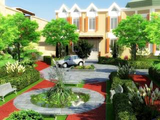 Porto Caeli Bağcılık ve Otel Peyzaj Öneri Projesi -Çanakkale/Gelibolu, Mimari 3D Render Mimari 3D Render Tropical style gardens