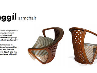 Inggíl armchair, Sweden studio Sweden studio ห้องนั่งเล่น