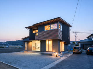 男の隠れ家, 風景のある家.LLC 風景のある家.LLC Wooden houses چوب Black