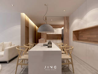 Kaohsiung 施宅, 景寓空間設計 景寓空間設計 Minimalist dining room