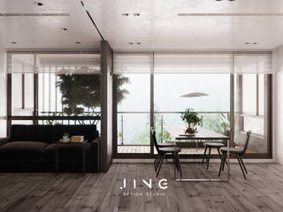 Pingtung City 陸宅, 景寓空間設計 景寓空間設計 Minimalist dining room