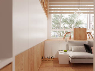 Tainan City 黃宅, 景寓空間設計 景寓空間設計 Modern living room