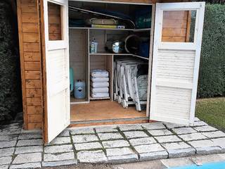 Trastero de madera, Construcción de casetas de Madera en Madrid Construcción de casetas de Madera en Madrid Chalets & maisons en bois Bois Effet bois