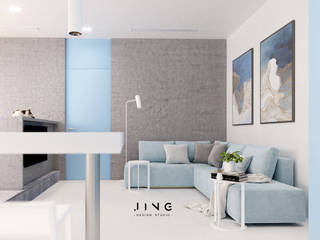 Kaohsiung 吳宅, 景寓空間設計 景寓空間設計 Modern living room