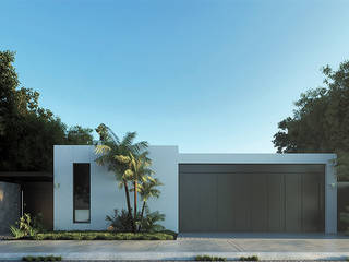 COSTA67, CODIAN CONSTRUCTORA CODIAN CONSTRUCTORA Дома в стиле минимализм Белый