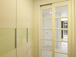 마포구 신수동 마포경남아너스빌 아파트 인테리어 32평, DESIGNCOLORS DESIGNCOLORS Couloir, entrée, escaliers modernes