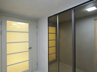 송파구 문정동 문정래미안 아파트인테리어 44평, DESIGNCOLORS DESIGNCOLORS Couloir, entrée, escaliers modernes