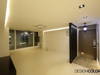 강남구 도곡동 경남 아파트인테리어 32평 , DESIGNCOLORS DESIGNCOLORS Modern living room