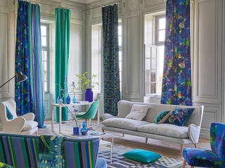 Modern Fabrics and Wall Coverings by Blakely Interiors, Blakely Interiors Blakely Interiors Living room