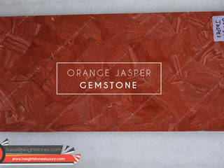 Orange Jasper Gemstone tiles,slabs,surface - height stones luxury , Height Stones Height Stones