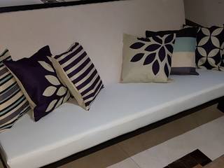 Deco 2° Cuarto de Huéspedes - ErnestHouse - Carilo2018, MSBergna.com MSBergna.com Salones eclécticos Textil Ámbar/Dorado