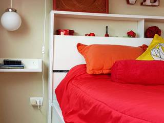 Deco Dormitorio S&D - Pinamar 2017, MSBergna.com MSBergna.com Eclectic style bedroom