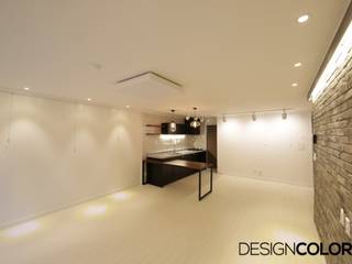 서초구 서초동 삼풍아파트 아파트인테리어 32평, DESIGNCOLORS DESIGNCOLORS Ruang Keluarga Modern