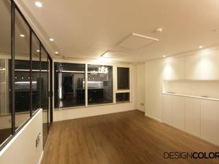 마포구 도화동 마포트라팰리스 오피스텔 인테리어, DESIGNCOLORS DESIGNCOLORS Modern living room