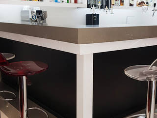 Bar & Wine Cellar , ilisi Interior Architectural Design ilisi Interior Architectural Design Modern wine cellar Concrete