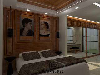 Classic Private Residence Design MR. MT, Internodec Internodec Kamar Tidur Modern