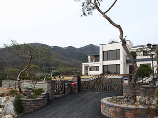 삶이 즐거워지는 철근콘크리트 주택 (경기도 양평군), 더존하우징 더존하우징 Kır evi