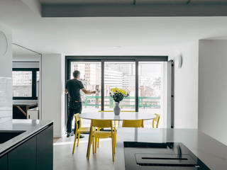 Apartamento Independiente: Minimalista, Moderno Y Eficiente Energéticamente , MapOut MapOut Built-in kitchens