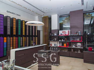 Nespresso Zamalek, SSG Contracting LLC SSG Contracting LLC พื้นที่เชิงพาณิชย์ แผ่น MDF