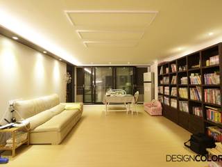 양천구 목동 수산팰리스 아파트인테리어 32평, DESIGNCOLORS DESIGNCOLORS Salon moderne