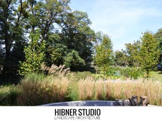 Naturalistyczny ogród poza miastem, Hibner Studio Hibner Studio