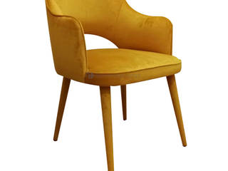 Cadeira Miami, Decordesign Interiores Decordesign Interiores ห้องทานข้าว สิ่งทอ Amber/Gold