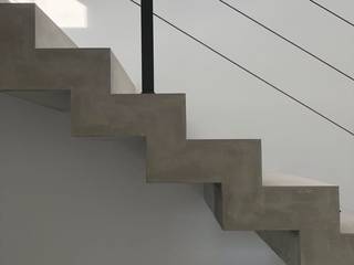 vivienda unifamiliar, architectnerja architectnerja Stairs Concrete