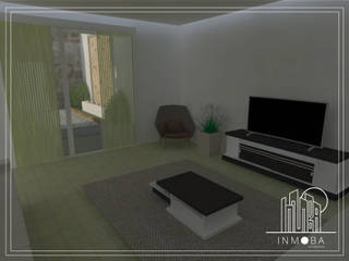 Remodelación Casa Tizayuca Hidalgo. , INMOBA INMOBA 现代客厅設計點子、靈感 & 圖片