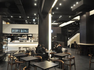 St. &drew's coffee, The november design group _ 더 노벰버 The november design group _ 더 노벰버 مساحات تجارية خشب Wood effect